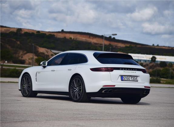 Panamera新能源 2018款 Panamera Turbo S E-Hybrid Sport Turismo 4.0T 外观   斜后