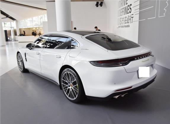 Panamera新能源 2021款 Panamera 4S E-Hybrid 行政加长版 2.9T 外观   斜后