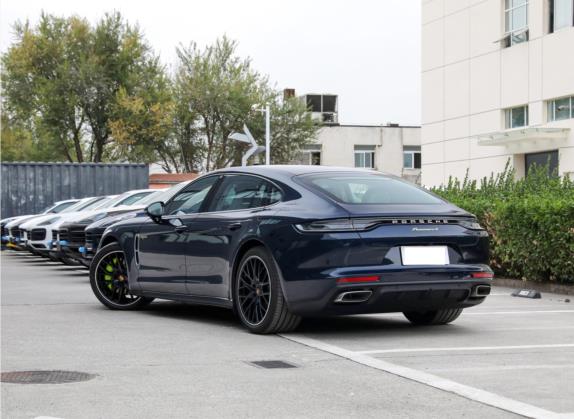 Panamera新能源 2023款 Panamera 4 E-Hybrid 行政加长版 2.9T 外观   斜后