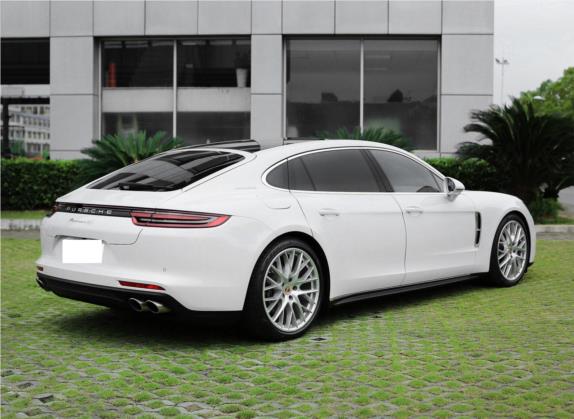 Panamera 2017款 Panamera 4S 行政加长版 2.9T 外观   斜后