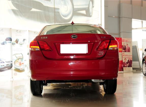 比亚迪L3 2011款 锋畅版 1.8L 自动尊贵型 外观   正后