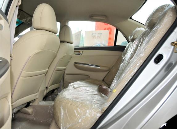 比亚迪L3 2012款 1.5L 手动舒适型 车厢座椅   后排空间