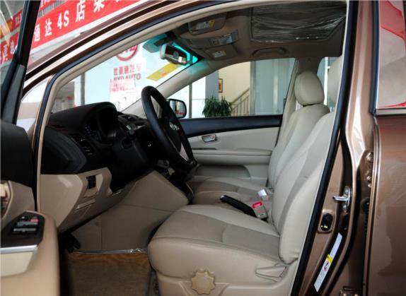 比亚迪S6 2012款 2.0L 手动尊贵型 车厢座椅   前排空间