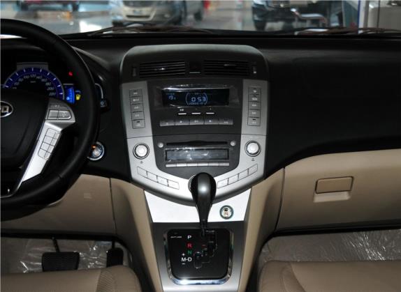 比亚迪S6 2013款 劲悦版 2.4L 自动精英型 5座 中控类   中控台