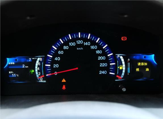 比亚迪G6 2011款 2.0L 手动尊贵型 中控类   仪表盘