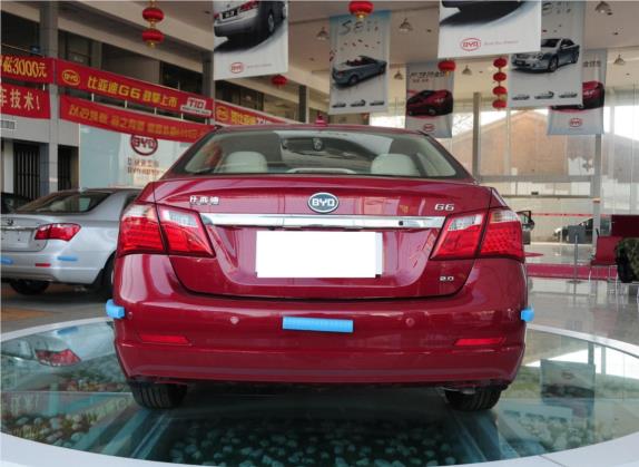 比亚迪G6 2012款 2.0L 手动尊贵型 外观   正后