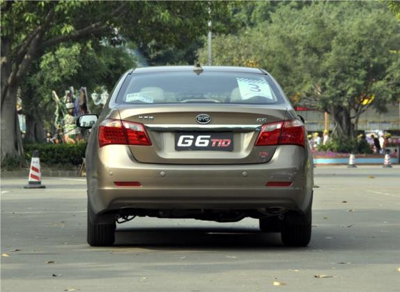 比亚迪G6 2012款 1.5TID 自动尊荣型 外观   正后