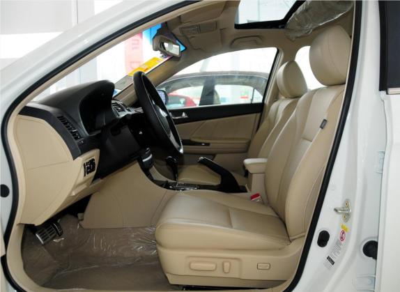 比亚迪G6 2013款 1.5TID 自动尊荣型 车厢座椅   前排空间