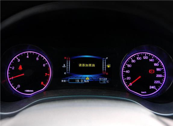 速锐 2014款 1.5L 手动豪华型 中控类   仪表盘