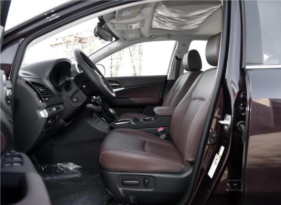 比亚迪S7 2016款 2.0T 自动旗舰型 车厢座椅   前排空间