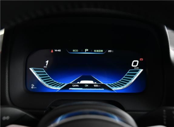 唐新能源 2019款 EV600 两驱智联创享型 中控类   仪表盘