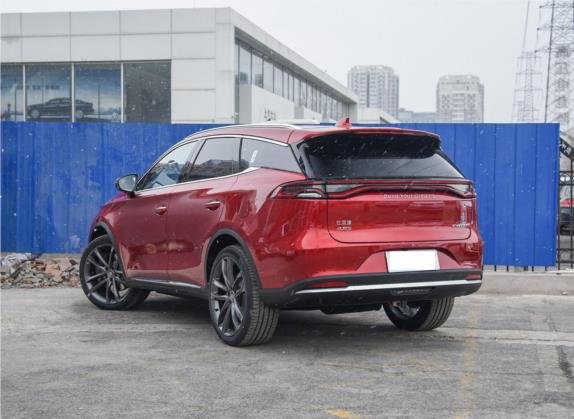 唐新能源 2019款 EV600D 四驱智联创领型 外观   斜后