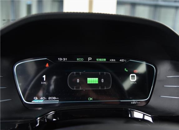 唐新能源 2021款 EV 四驱高性能版创世旗舰型 中控类   仪表盘