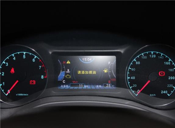 宋 2017款 盖世升级版 1.5TI 手动豪雅型 中控类   仪表盘