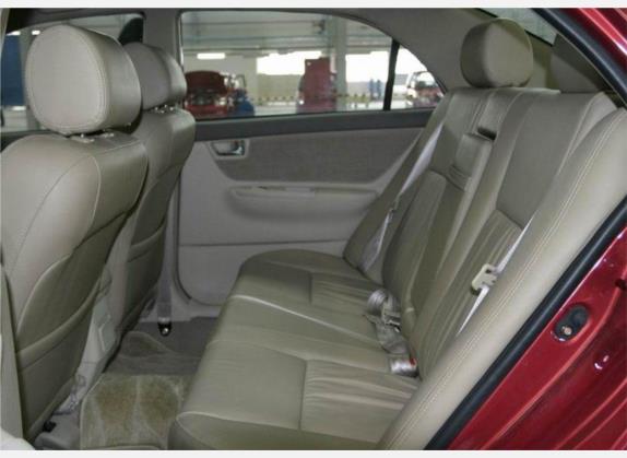 比亚迪F3 2005款 1.6L 舒适型 车厢座椅   后排空间