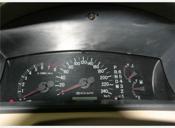 比亚迪F3 2005款 1.6L 舒适型 中控类   仪表盘