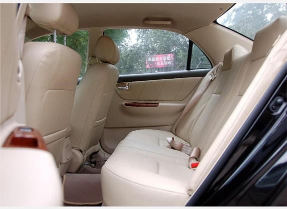 比亚迪F3 2007款 1.5L 白金驾驭型 车厢座椅   后排空间