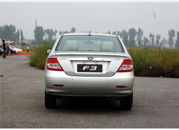 比亚迪F3 2007款 1.5L 白金豪华型GLX-i 外观   正后