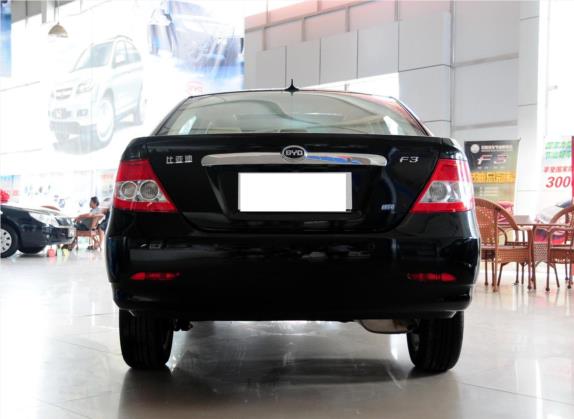 比亚迪F3 2011款 1.5L 新白金版豪华型 外观   正后