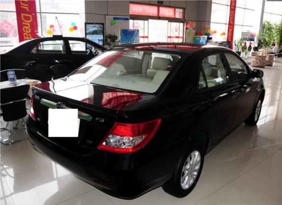 比亚迪F3 2013款 节能版 1.5L 手动标准型 外观   斜后