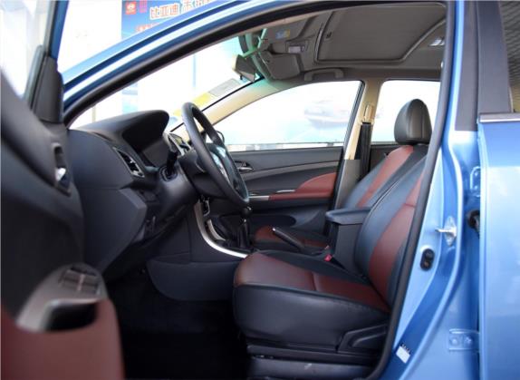 比亚迪F3 2015款 节能版 1.5L 手动尊贵型 车厢座椅   前排空间