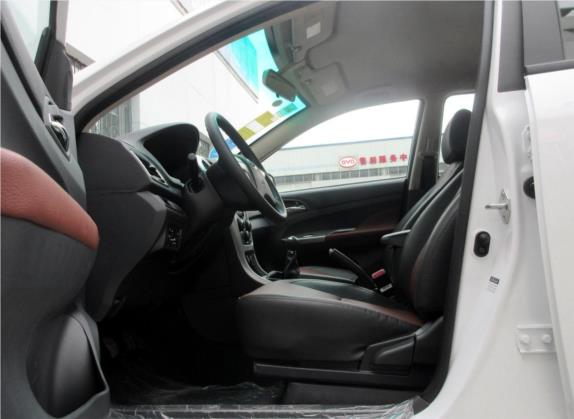 比亚迪F3 2018款 1.5L 手动精英型 车厢座椅   前排空间