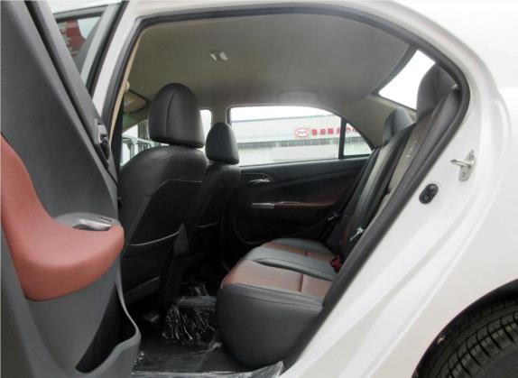 比亚迪F3 2018款 1.5L 手动精英型 车厢座椅   后排空间
