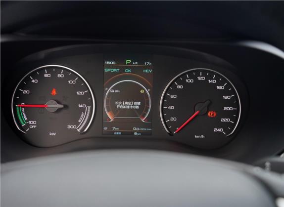 宋MAX新能源 2019款 DM 1.5T 智联致进型 6座 国VI 中控类   仪表盘