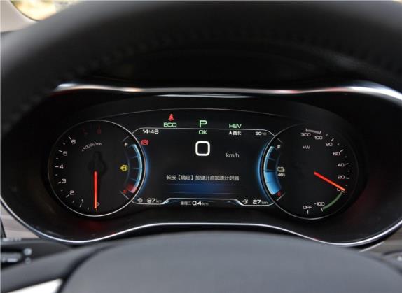 宋MAX新能源 2019款 DM 1.5T 智联致耀型 7座 国VI 中控类   仪表盘