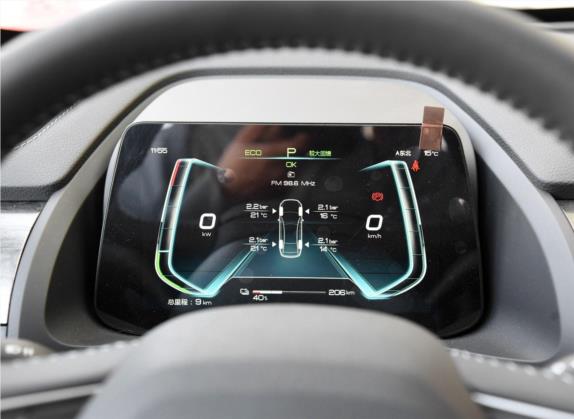 秦Pro新能源 2019款 EV 超能版 高功率高续航智联领越型 中控类   仪表盘