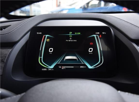 秦Pro新能源 2019款 EV 超能版 高功率高续航智联领创型 中控类   仪表盘