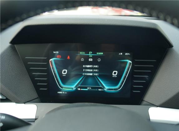 宋Pro新能源 2019款 EV 高功率版豪华型 中控类   仪表盘
