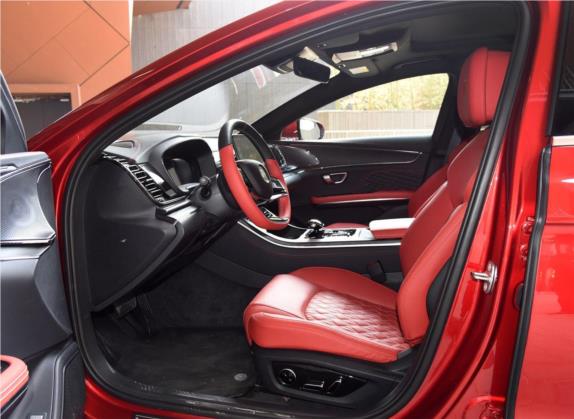 汉 2020款 EV 四驱高性能版旗舰型 车厢座椅   前排空间