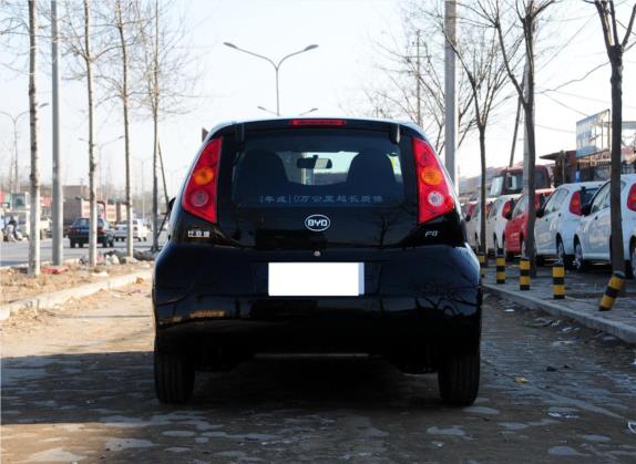 比亚迪F0 2012款 1.0L 铉酷型 外观   正后