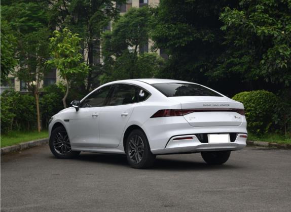 秦PLUS 2021款 EV 400KM 豪华型 外观   斜后