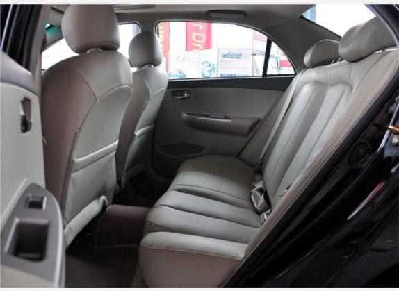 比亚迪G3 2010款 1.5L 手动豪雅型GLX-i 车厢座椅   后排空间