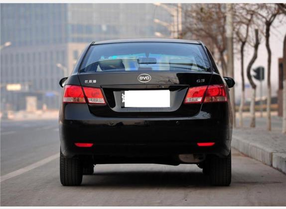 比亚迪G3 2010款 1.5L 手动尊雅型GS-i 外观   正后