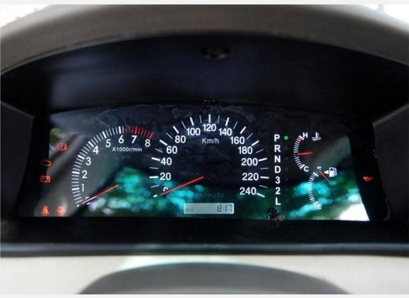 比亚迪F3R 2008款 1.6L 自动挡 中控类   仪表盘