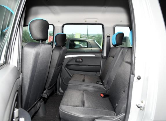 北斗星X5E 2017款 EV168 进取版 车厢座椅   后排空间