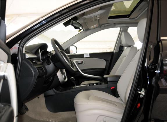 奔腾X80 2013款 2.0L 自动豪华型 车厢座椅   前排空间
