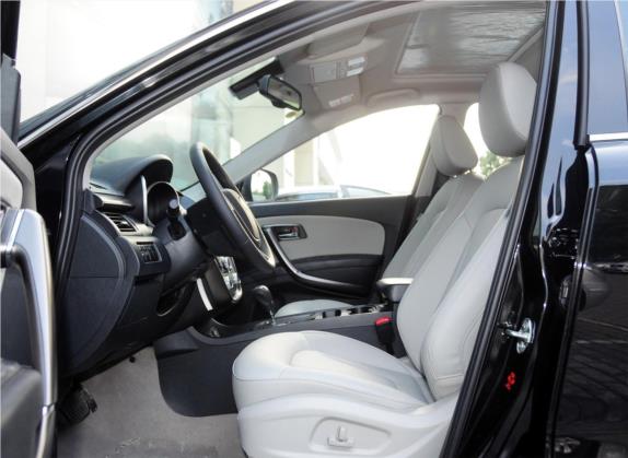 奔腾X80 2015款 2.0L 自动豪华型 车厢座椅   前排空间