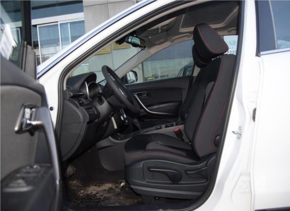奔腾X80 2016款 1.8T 自动舒适型 车厢座椅   前排空间