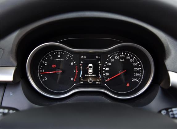 奔腾X80 2018款  2.0L 自动20周年纪念版 中控类   仪表盘