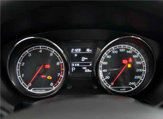 奔腾B30 2016款 1.6L 自动豪华型 中控类   仪表盘