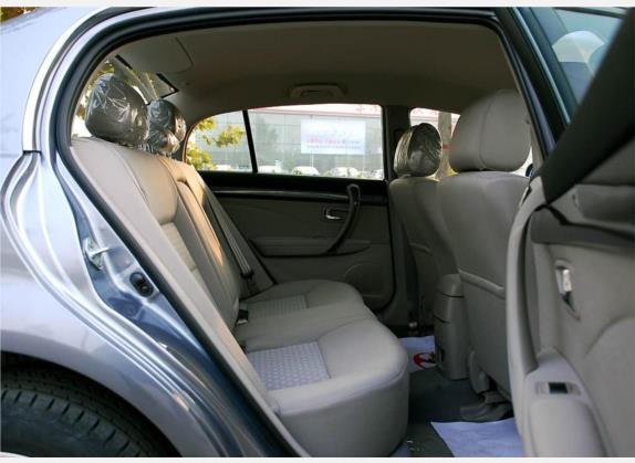 奔腾B70 2007款 2.0L 手动舒适型 车厢座椅   后排空间