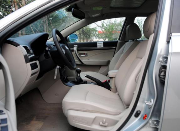 奔腾B70 2011款 2.0L 手动精英型 车厢座椅   前排空间