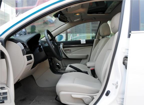 奔腾B70 2011款 2.0L 自动时尚型 车厢座椅   前排空间