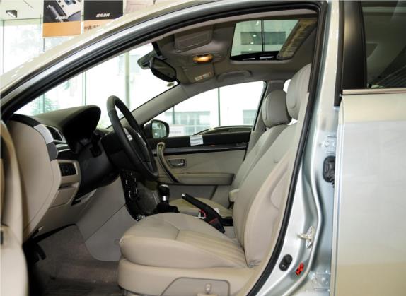 奔腾B70 2012款 1.8L 手动豪华型 车厢座椅   前排空间
