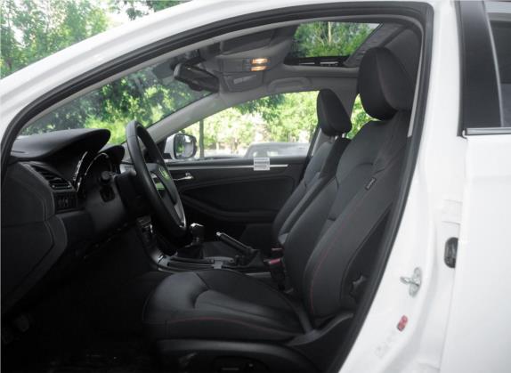 奔腾B70 2014款 2.0L 手动豪华型 车厢座椅   前排空间