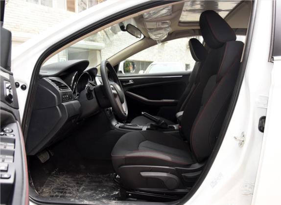 奔腾B70 2015款 1.8T 自动精英型 车厢座椅   前排空间
